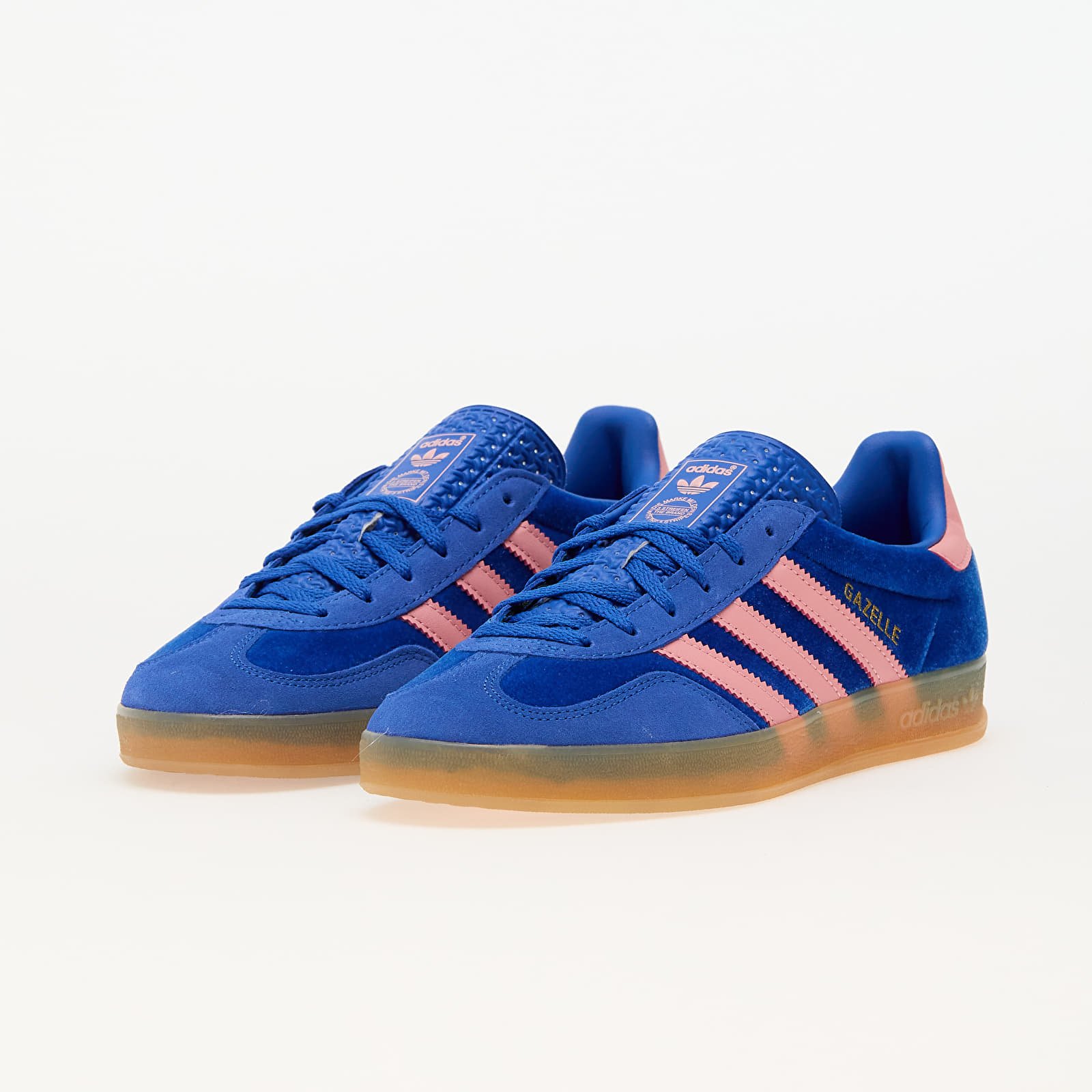 Damskie buty adidas Gazelle Indoor W Blue/ Sepisp/ Gum