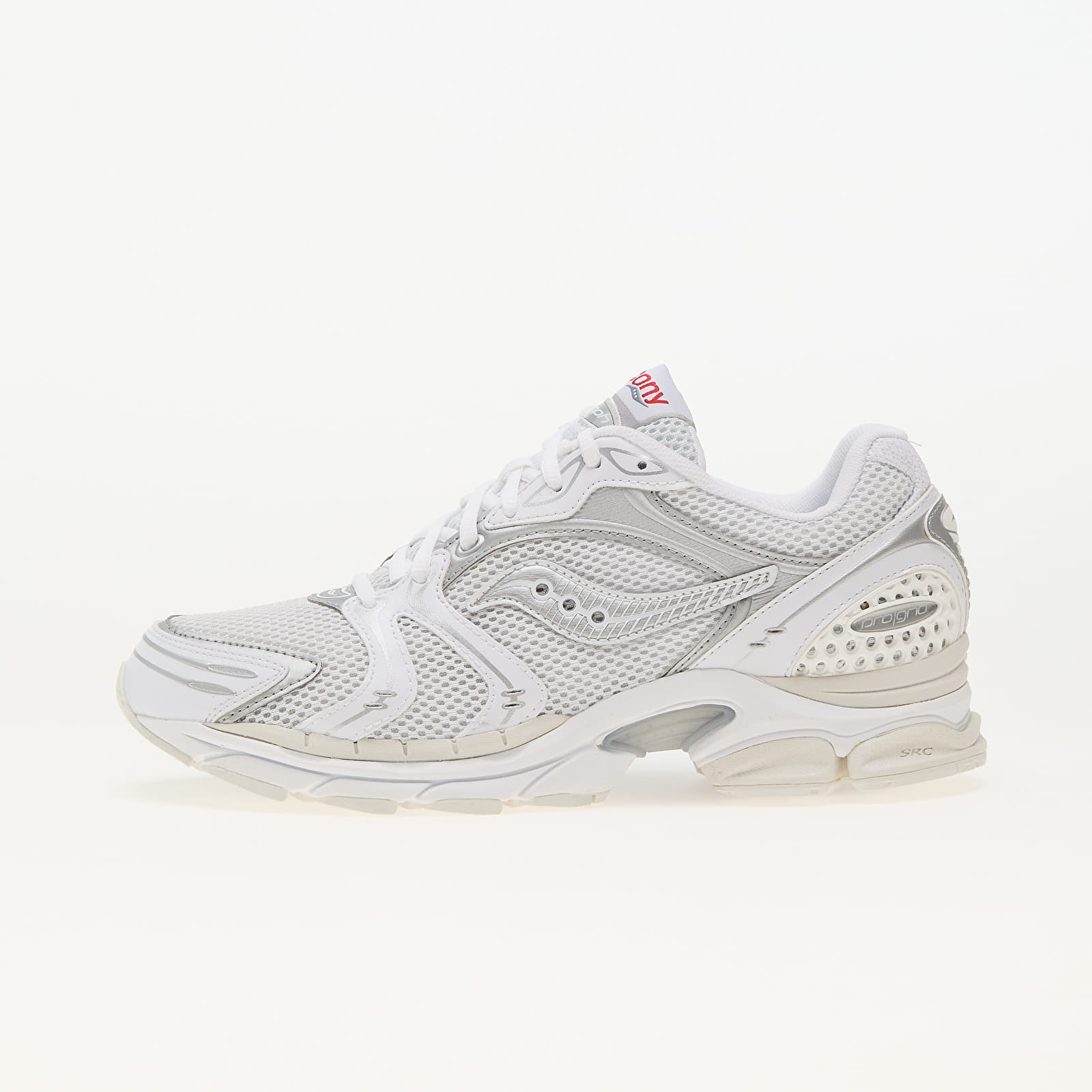 Joggesko og sko for menn Saucony Progrid Triumph 4 White/ Silver