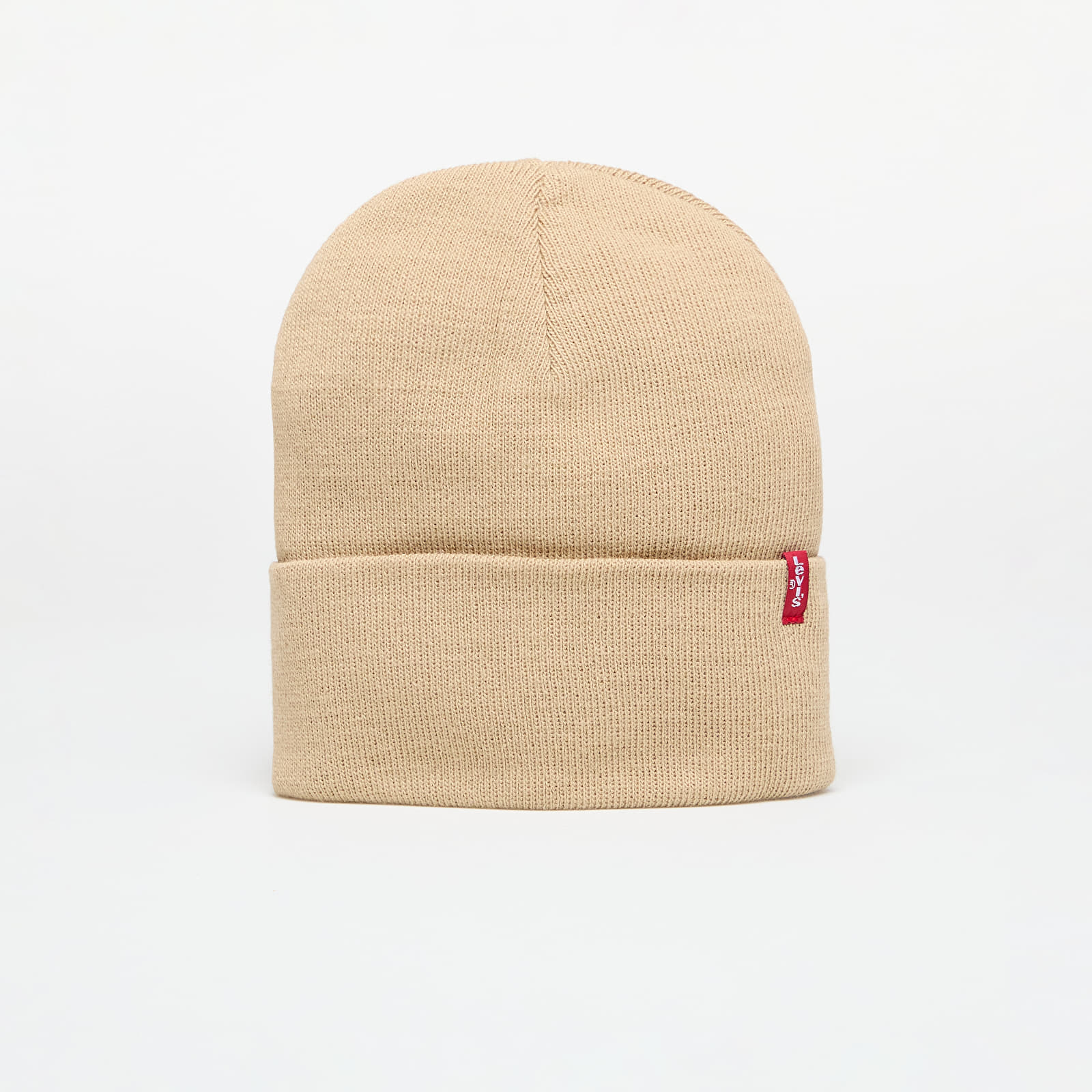 Kapelusze Levi's® Slouchy Red Tab Beanie Beige