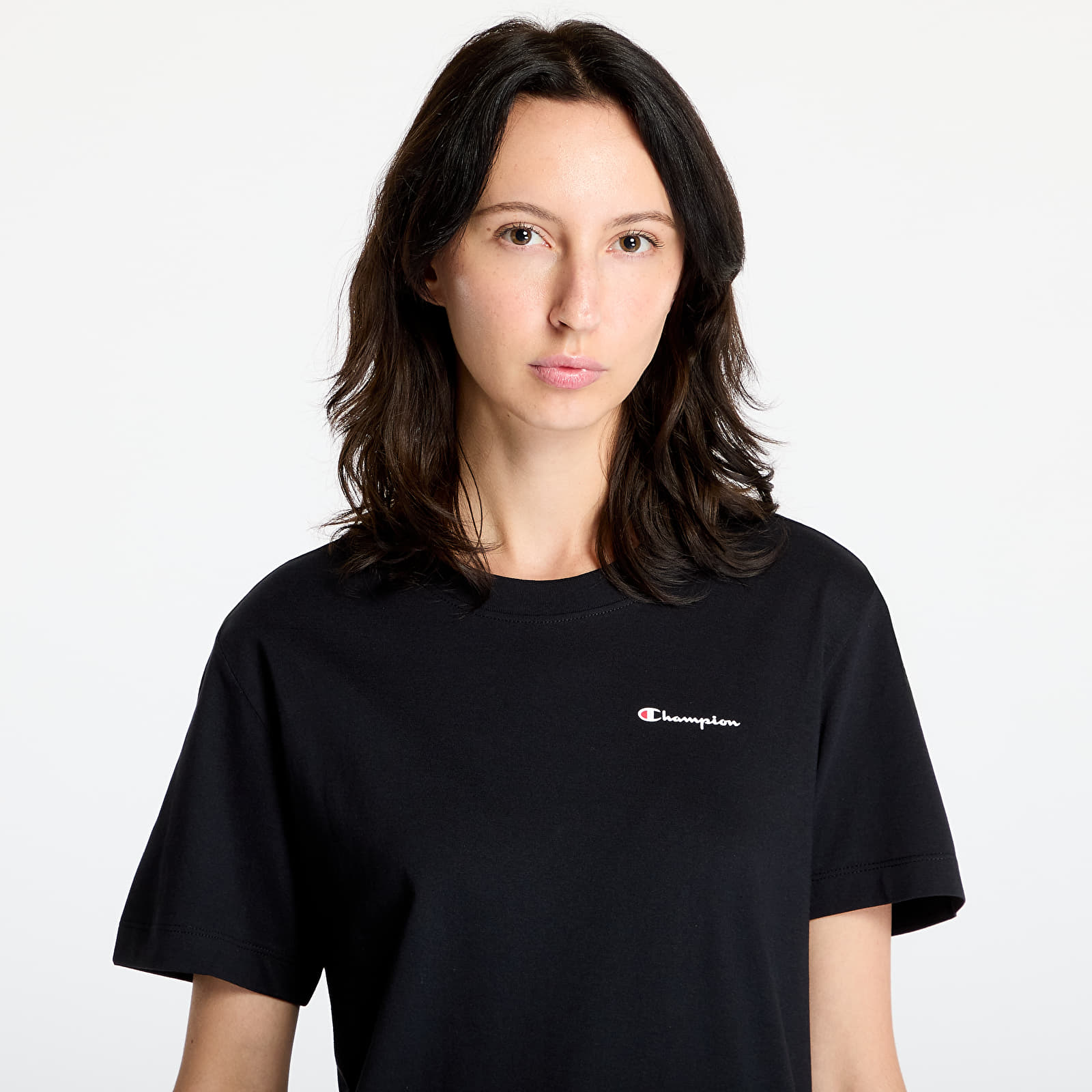 Camisetas de mujer Champion SS Tee Black