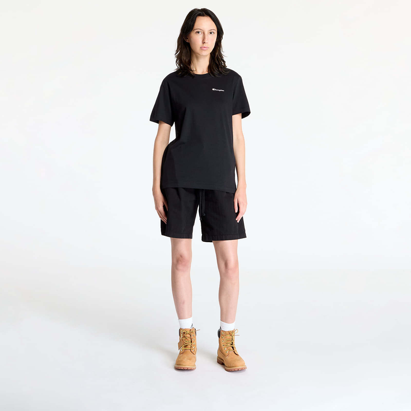 Camisetas de mujer Champion SS Tee Black