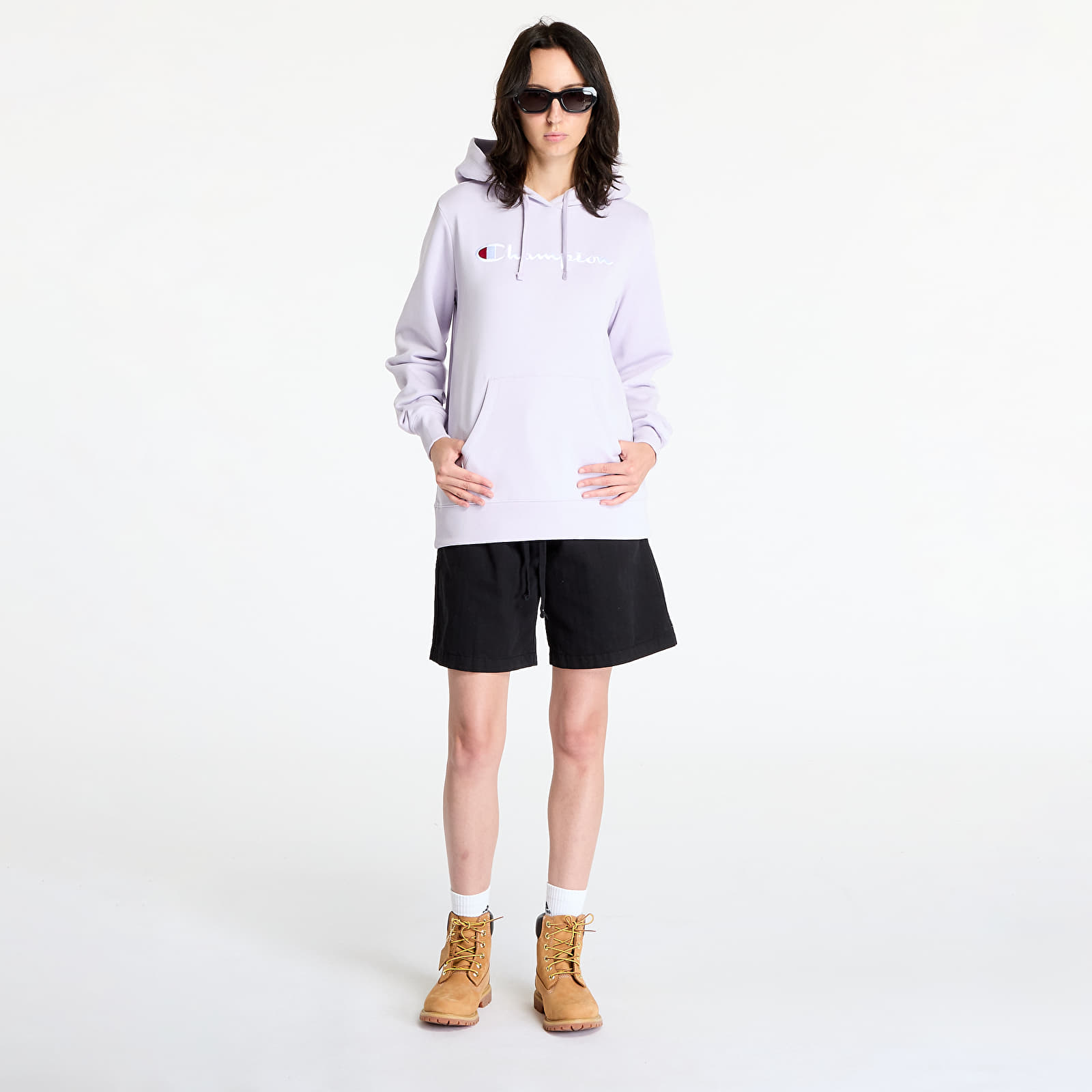 Hanorace Champion Hooded Sweatshirt Purple