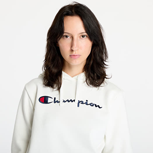 Hoodies and sweatshirts Champion Hooded Sweatshirt White Queens