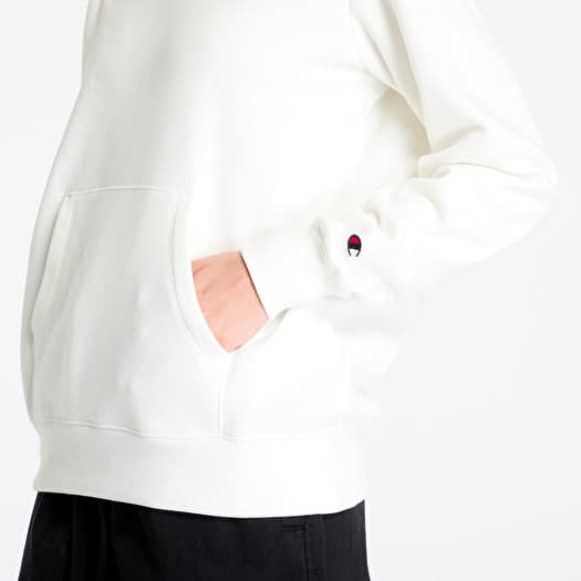 White champion hoodie small cheap