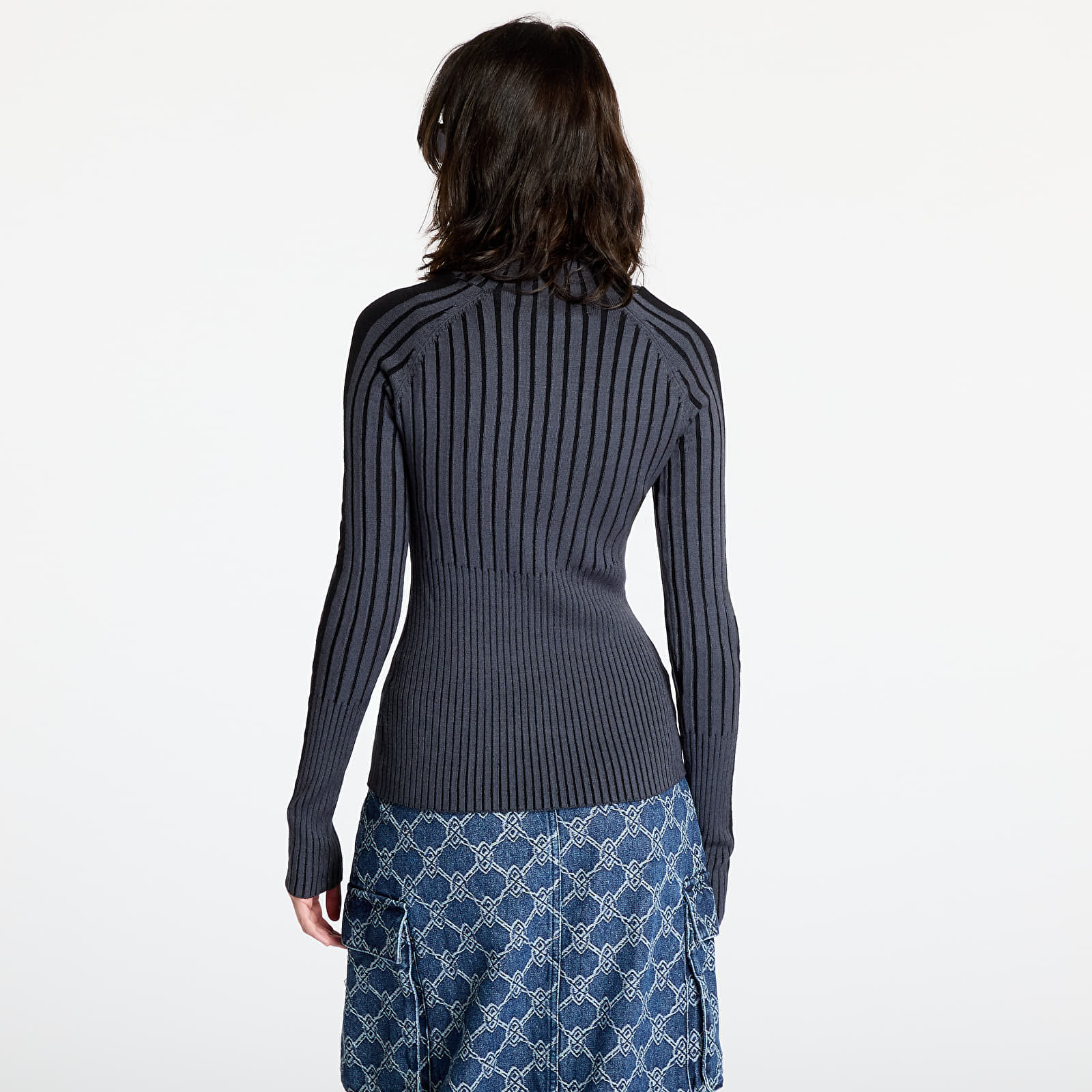 Puloverji Daily Paper Lore Knit Top Grey