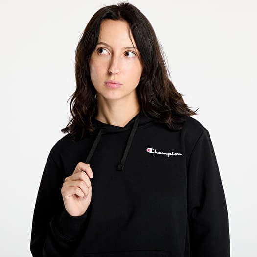 Hoodies and sweatshirts Champion Hooded Sweatshirt Black Queens