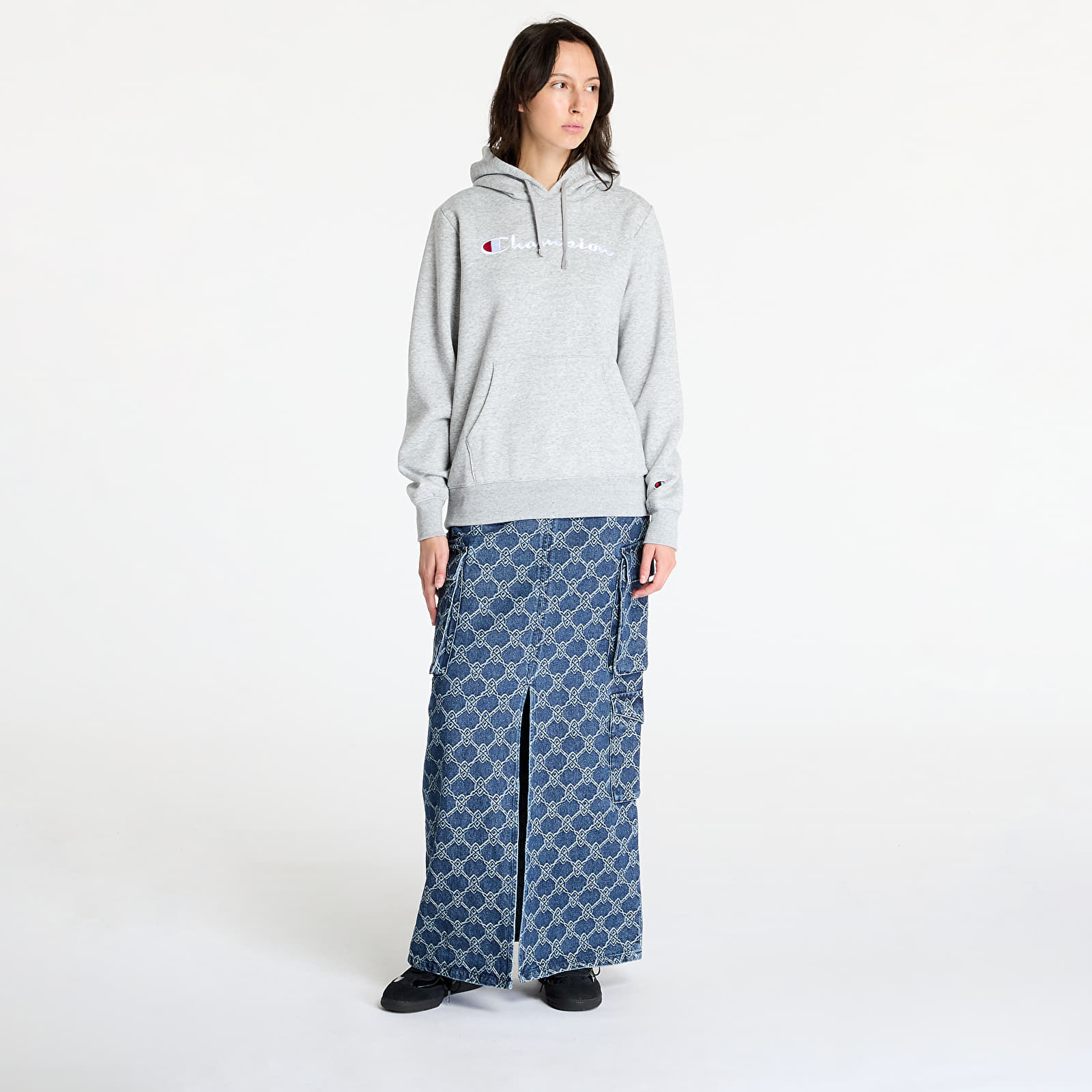 Sweatshirts Champion Hooded Sweatshirt Grey