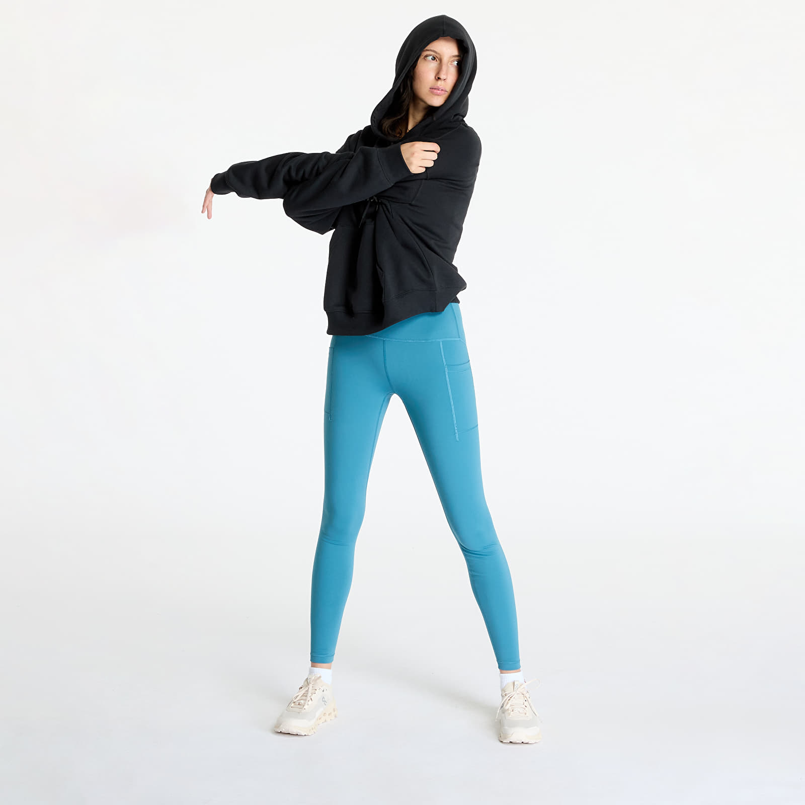 Women's Leggings New Balance Sleek Pocket High Rise Legging Terrarium