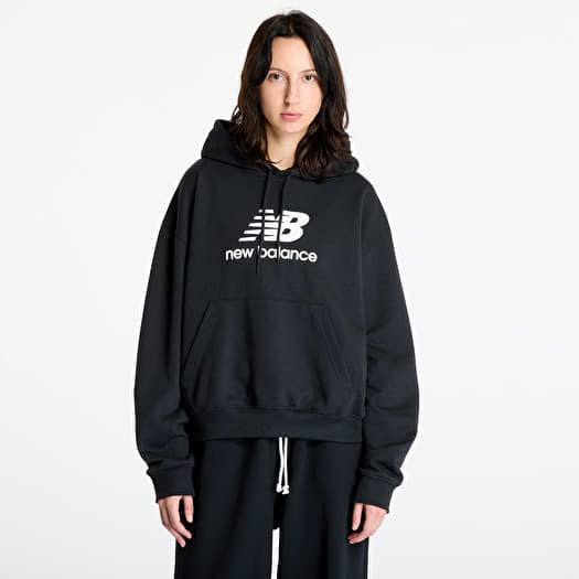 Φούτερ New Balance Sport Essentials French Terry Logo Hoodie Black