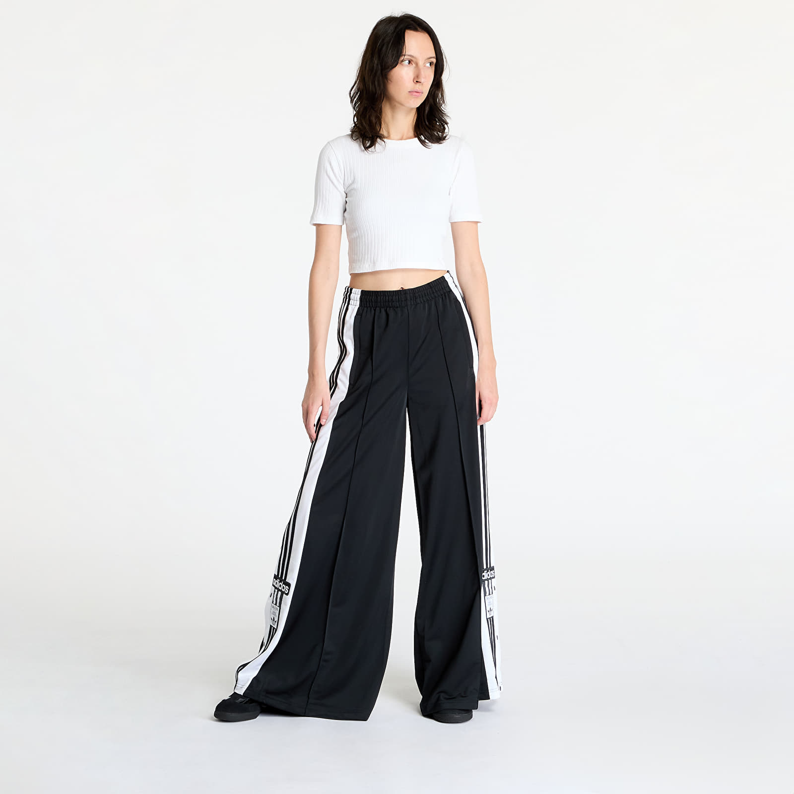 Tepláky adidas Mega Oversized Adibreak Pant Black