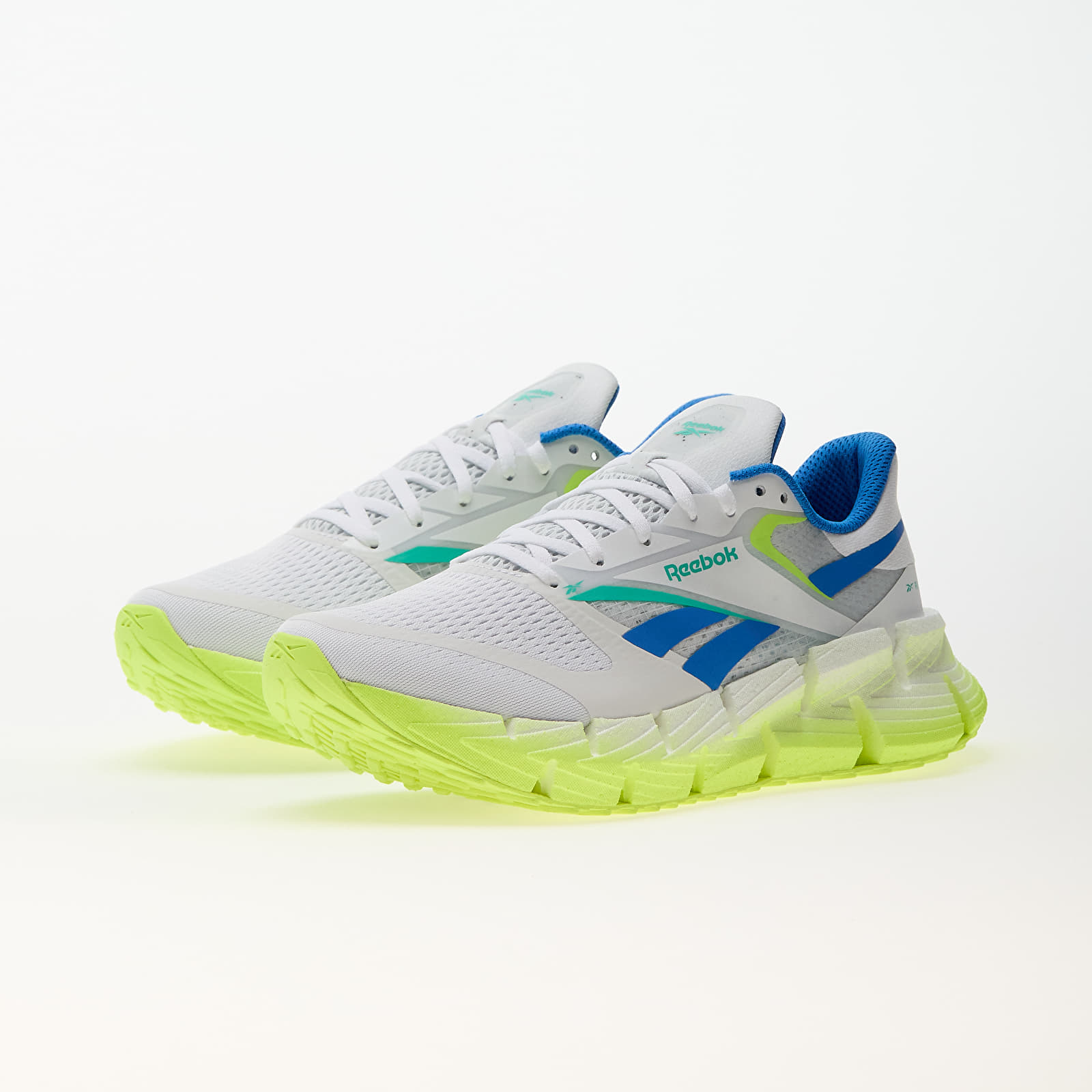 Buty męskie Reebok Floatzig 1 Footwear White/ Digital Lime/ Kinetic Blue