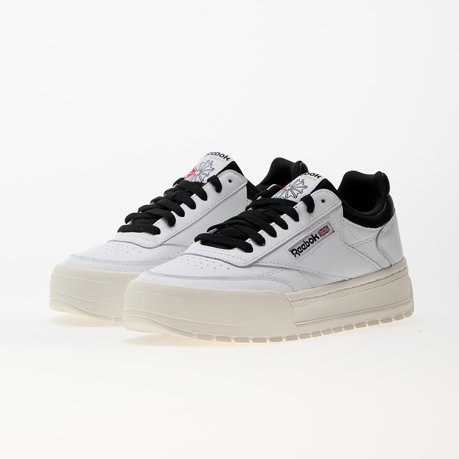 Pánské tenisky a boty Reebok Club C Megacourt White/ Chalk/ Black