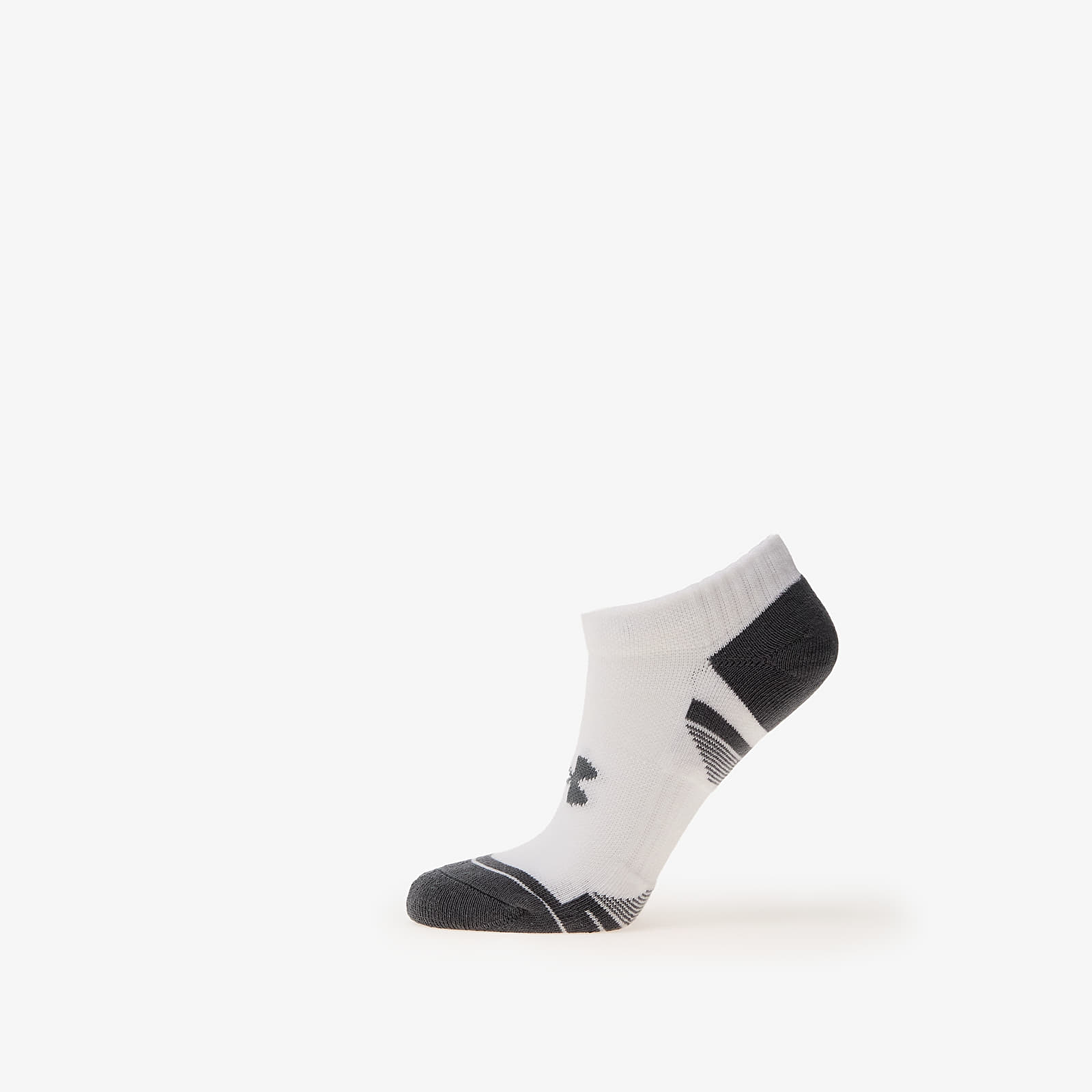 Calcetines para hombre Under Armour Performance Cotton 3-Pack NS White