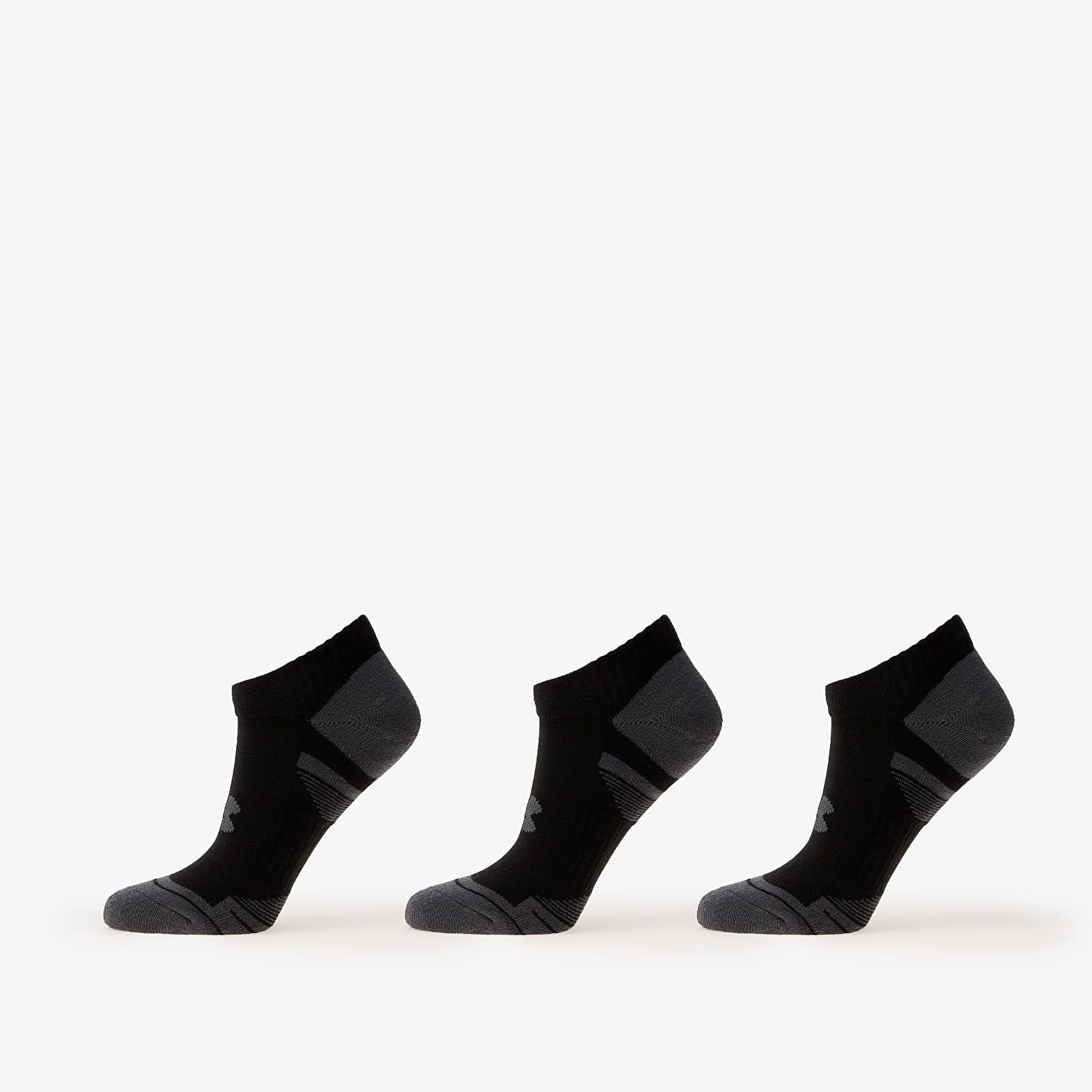 Meeste sokid Under Armour Performance Cotton 3-Pack NS Black