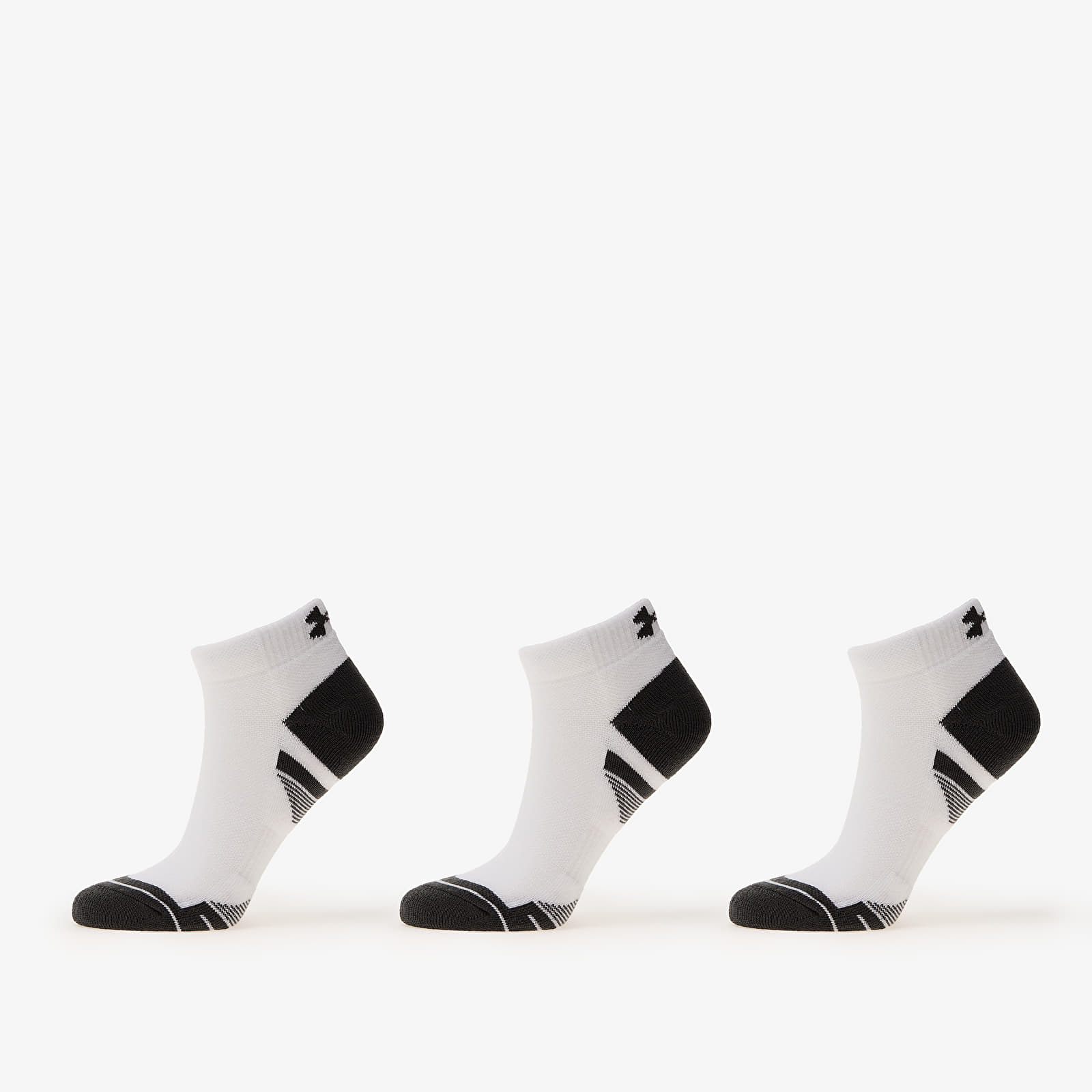 Meeste sokid Under Armour Performance Tech 3-Pack Low White
