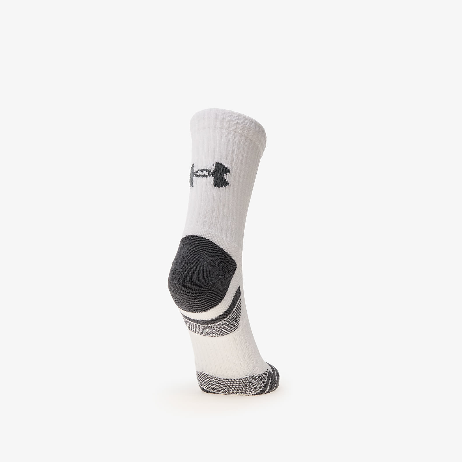 Nogavice  Under Armour Performance Cotton 3P Mid White