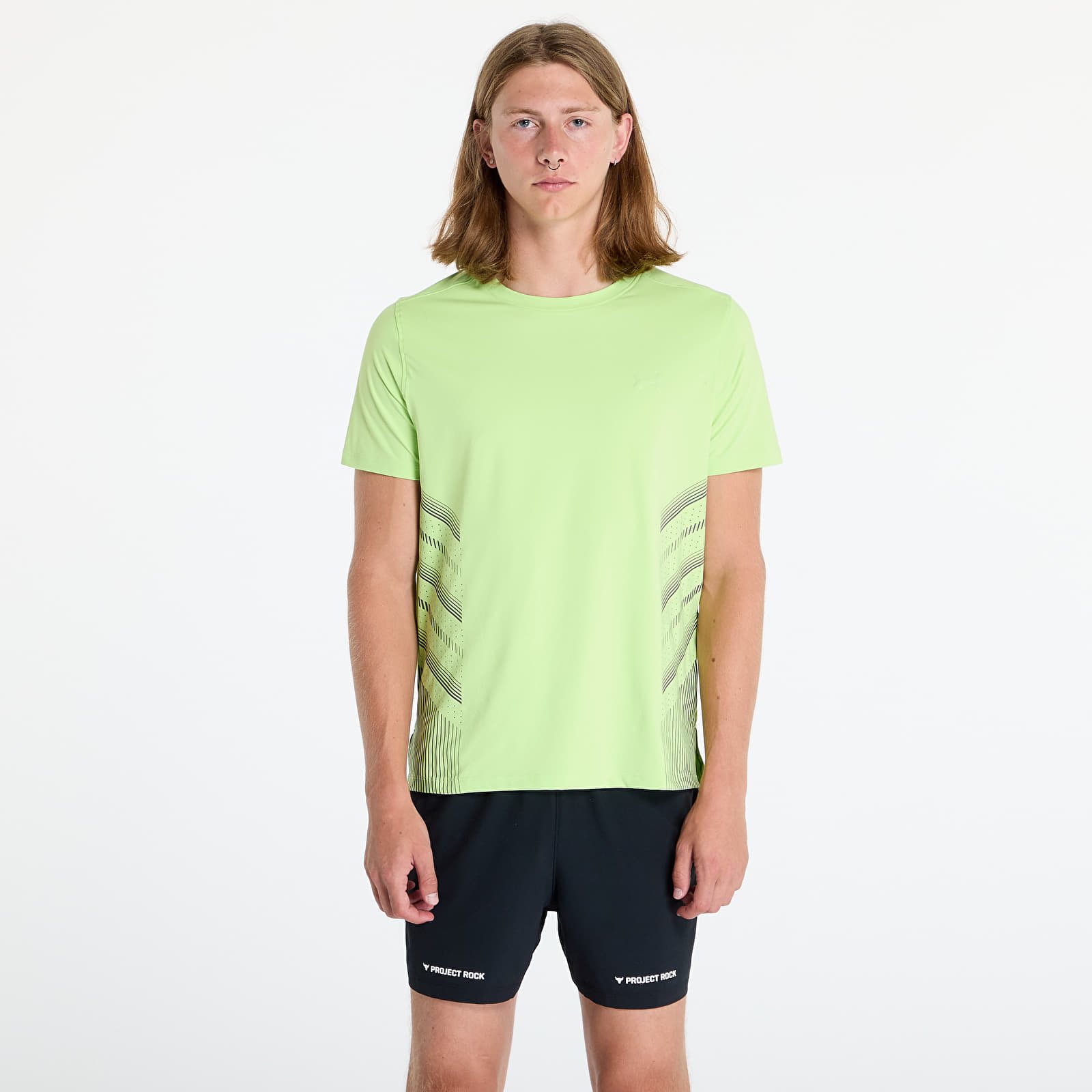 T-shirts de homem Under Armour Elite Graphic Short Sleeve Tee Green