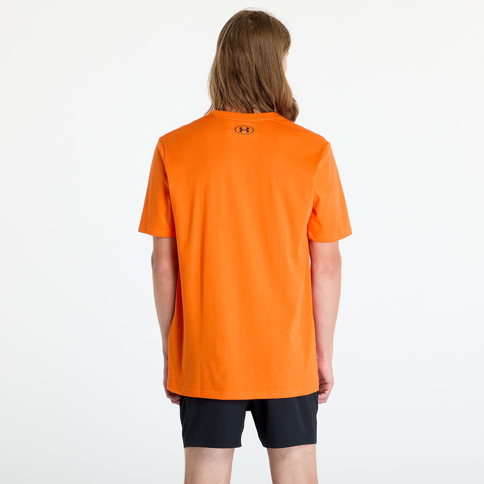 Camisetas hombre Under Armour Project Rock Payoff Graphc SS Team Orange/ Black