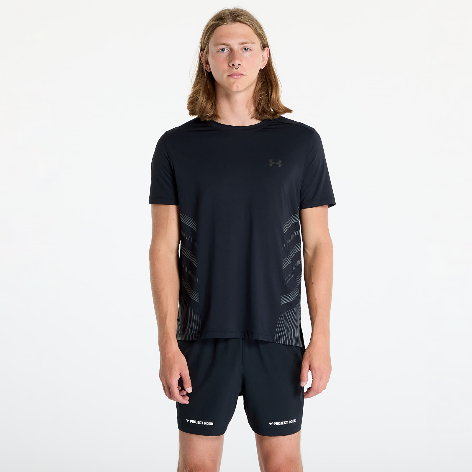 Moške majice Under Armour Elite Graphic Short Sleeve Tee Black