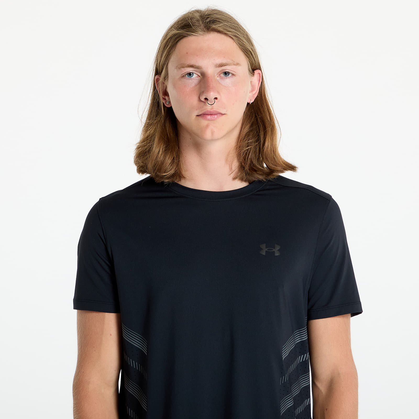 Moške majice Under Armour Elite Graphic Short Sleeve Tee Black