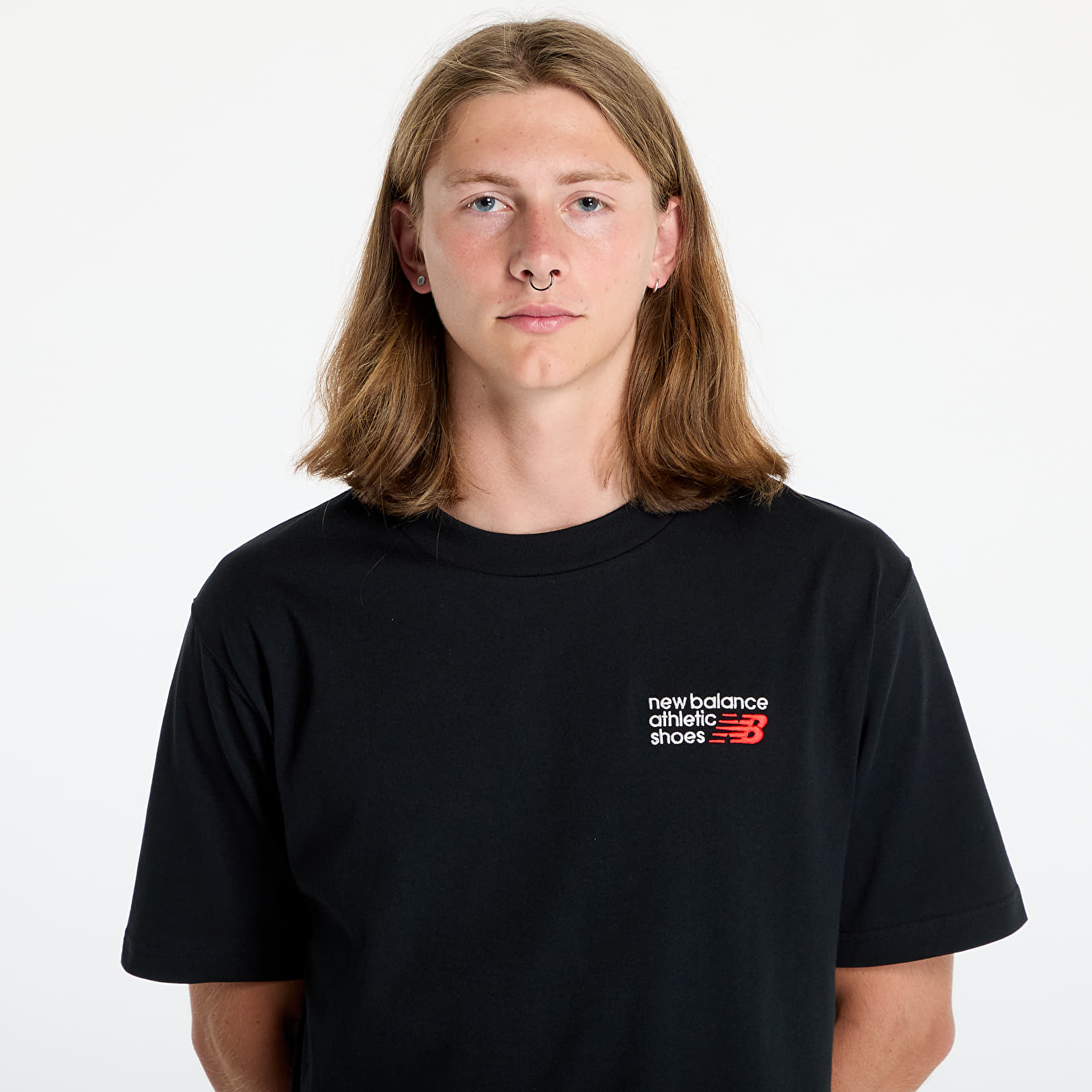 Meeste T-särgid New Balance Athletics Premium Logo T-Shirt Black