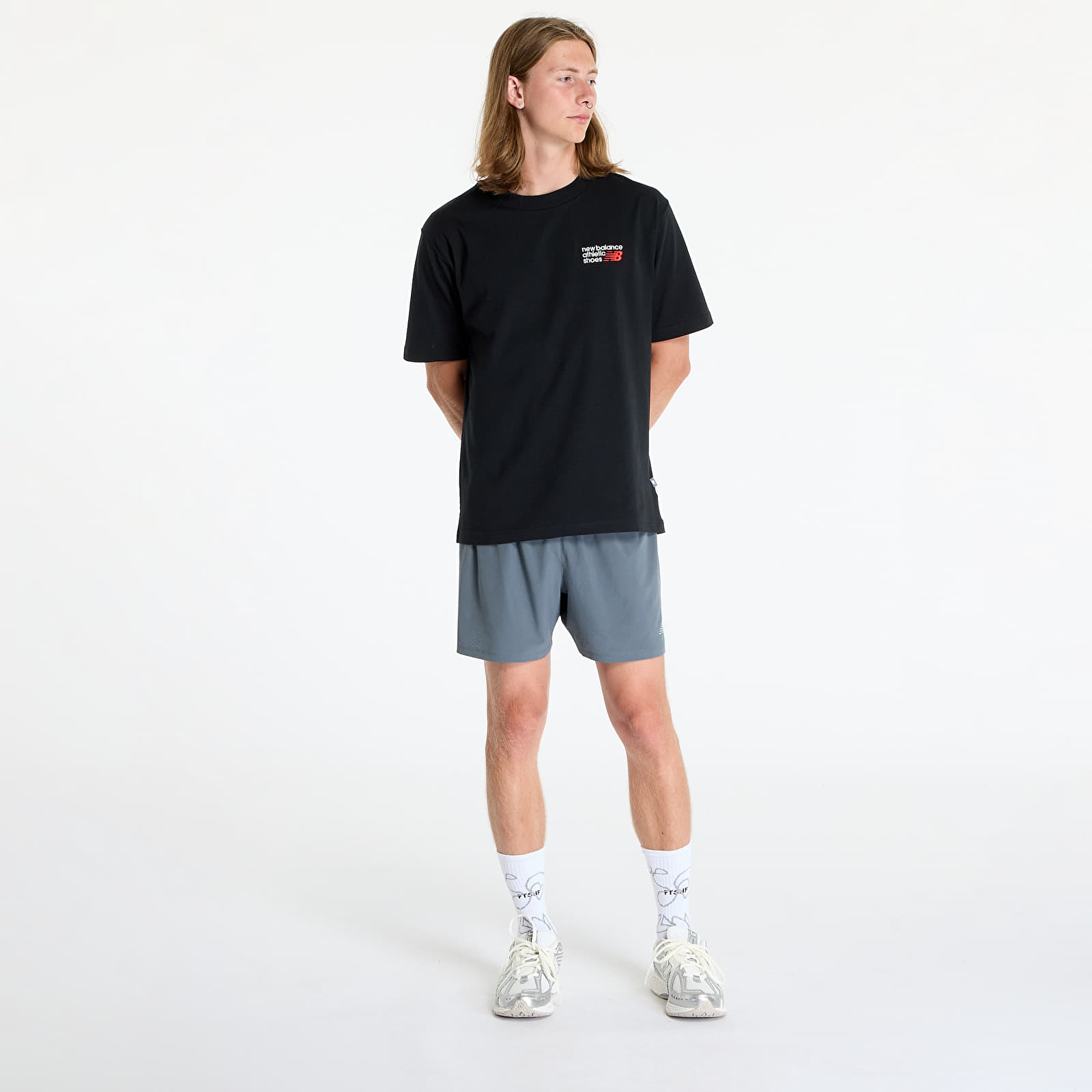 Meeste T-särgid New Balance Athletics Premium Logo T-Shirt Black