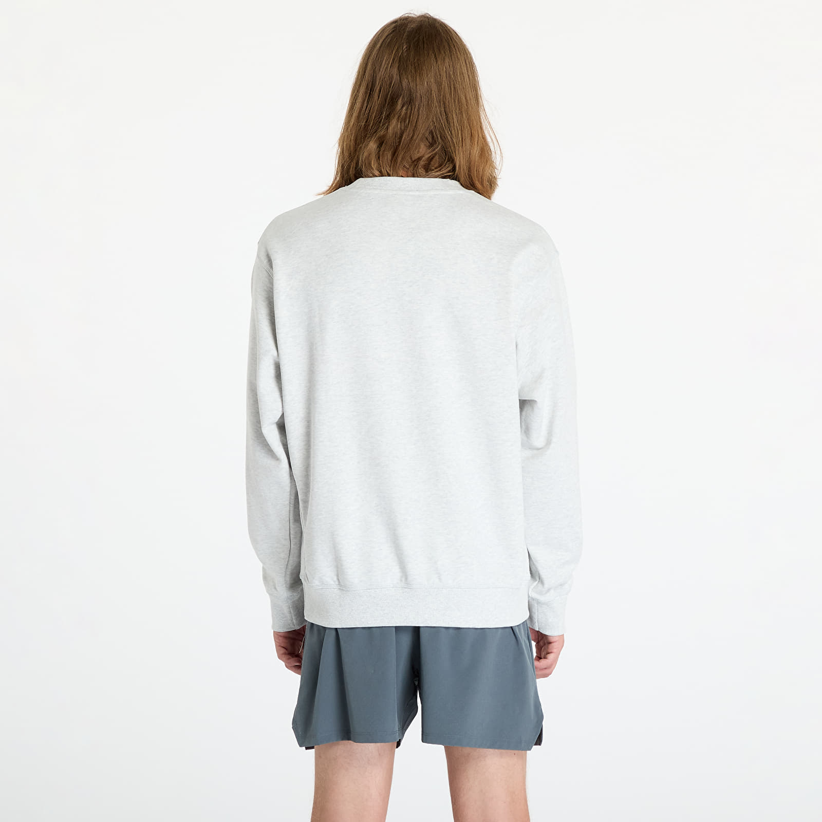 Men's sweatshirts New Balance Athletics Premium Logo Crew Ash Heather