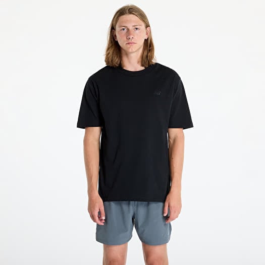 Tričko New Balance Athletics Cotton T-Shirt Black