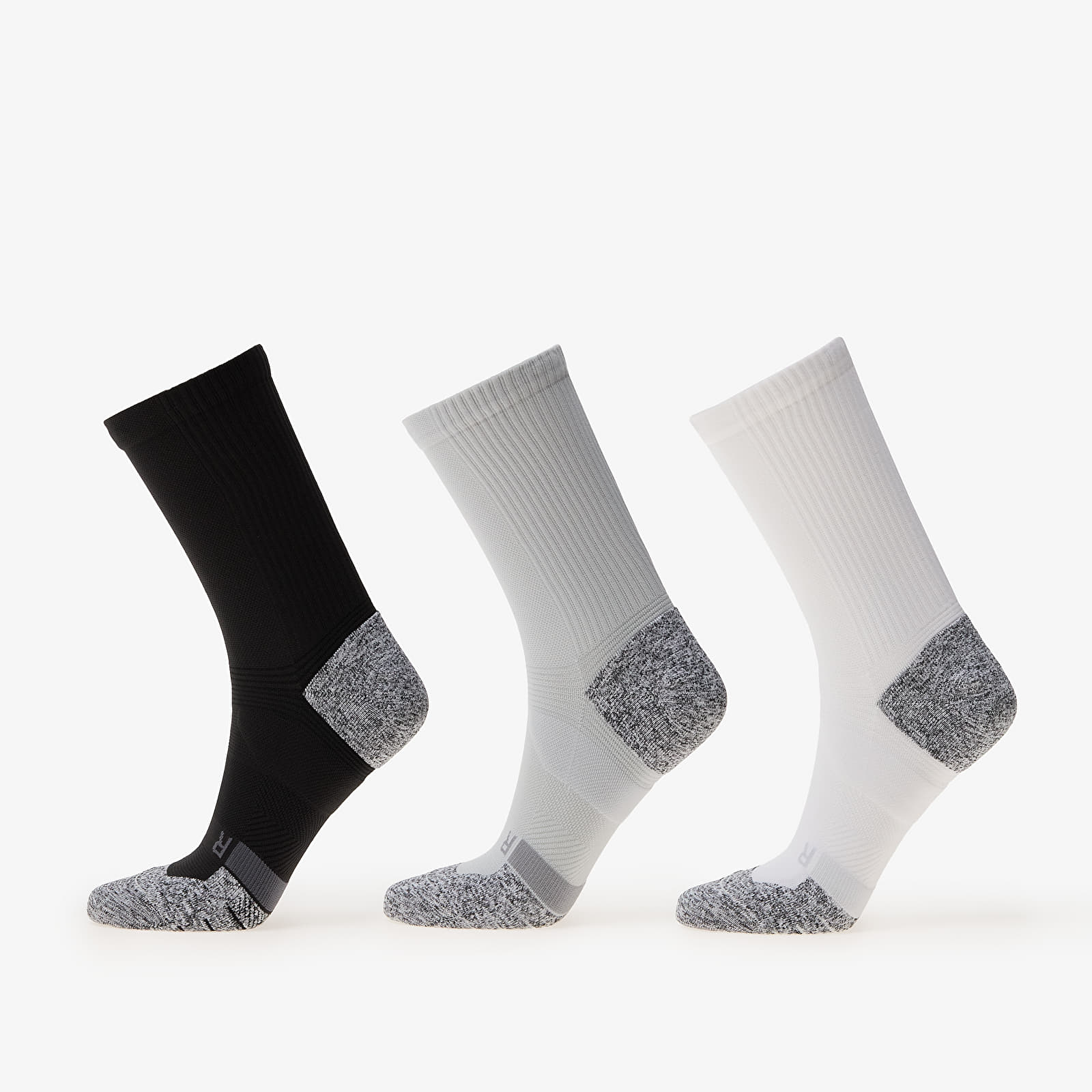 Calcetines para hombre Under Armour AD Pro Mid Socks 3-Pack Black