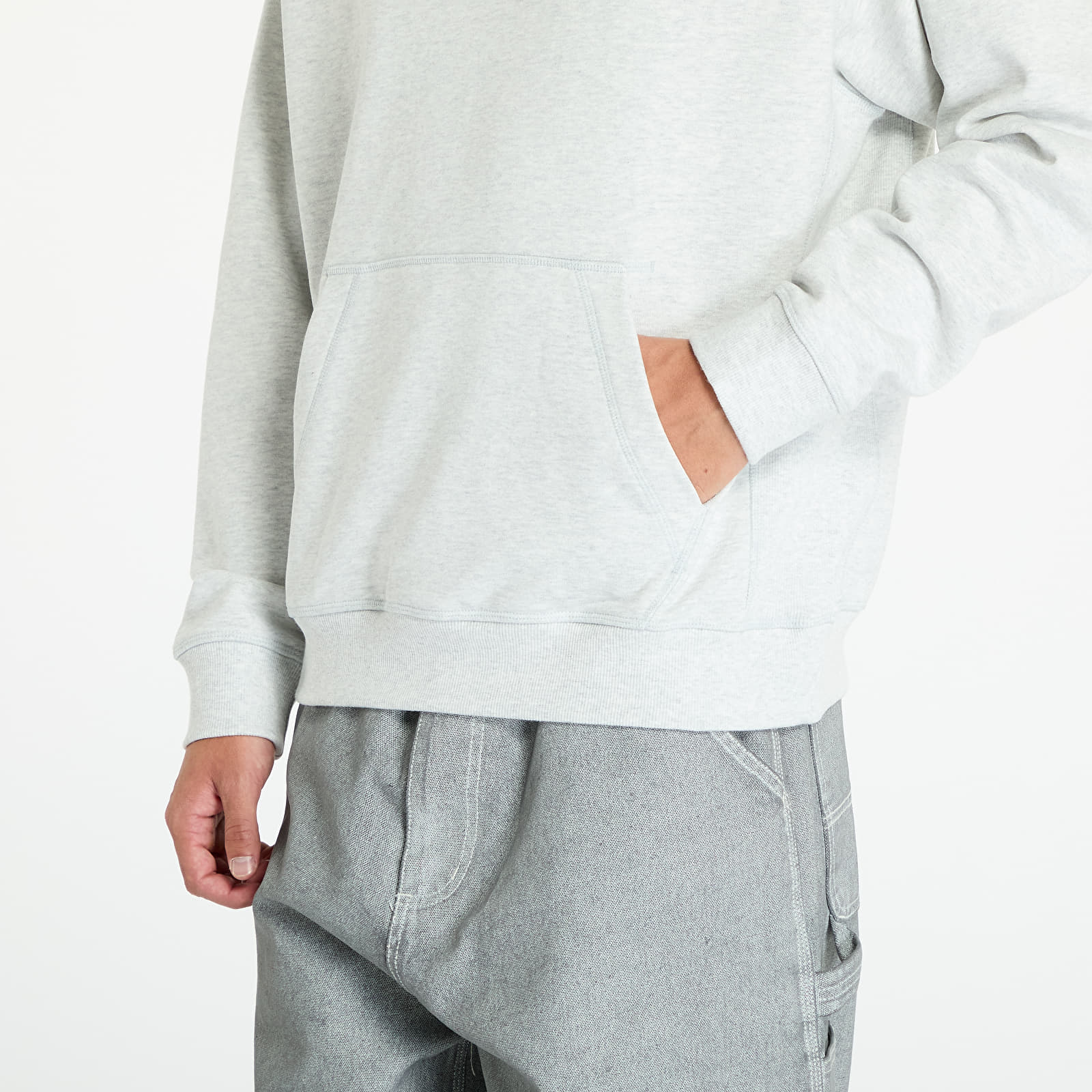 Men's sweatshirts New Balance Athletics French Terry Hoodie Ash Heather