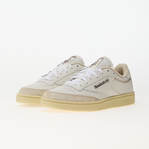 Men s sneakers and shoes Reebok Club C 85 Chalk Weathered White Vintage Chalk Queens
