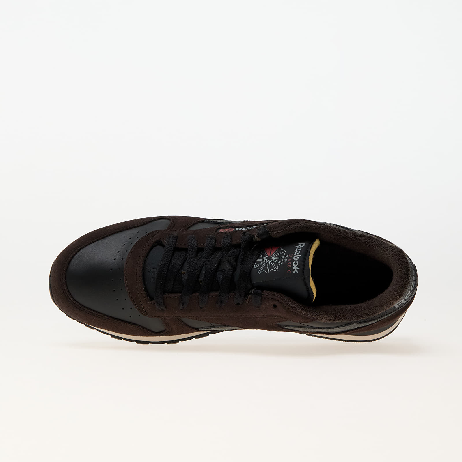 Men's sneakers and shoes Reebok Classic Leather Black/ Dark Matter/ Grey 5