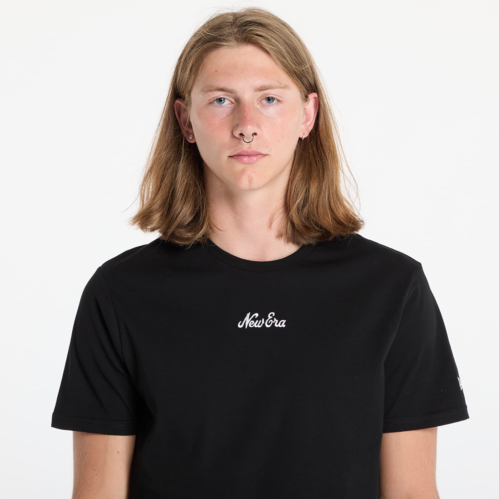 Moške majice New Era Essential Script Tee Black