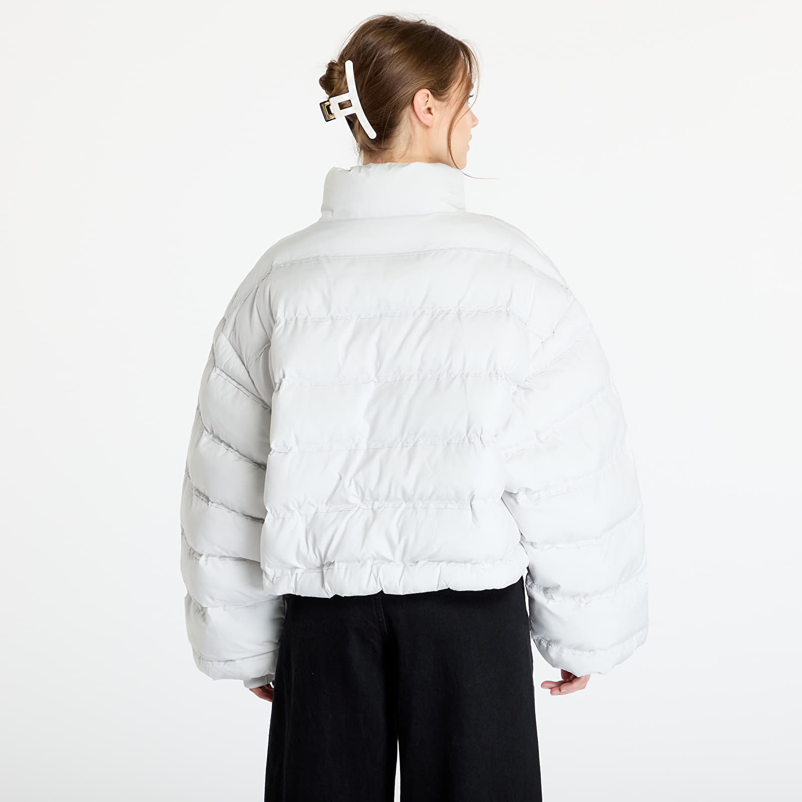 Women's jackets Daily Paper Sela Puffer Jacket UNISEX Nimbus Grey