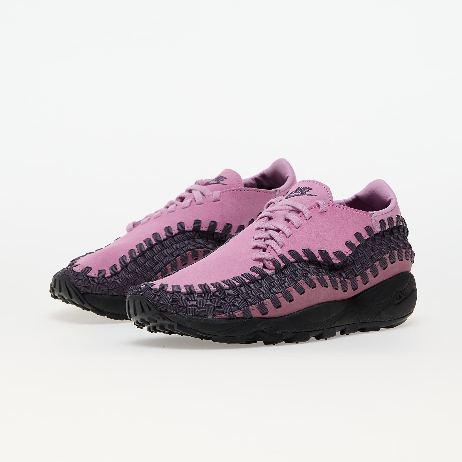 Dámské tenisky a boty Nike W Air Footscape Woven Beyond Pink/ Dark Raisin-Plum Dust-Black