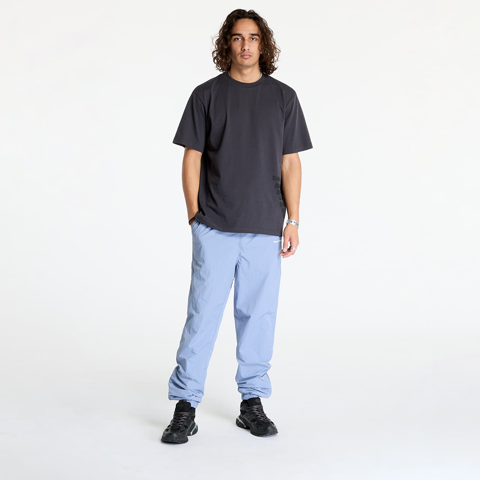 Heren broeken Daily Paper Eward Pants Country Blue