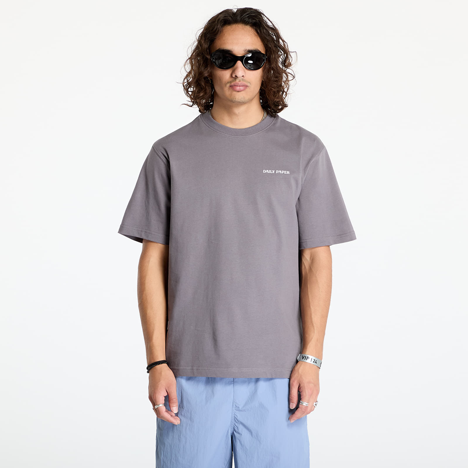 Camisetas hombre Daily Paper Dias T-Shirt Rabbit Grey