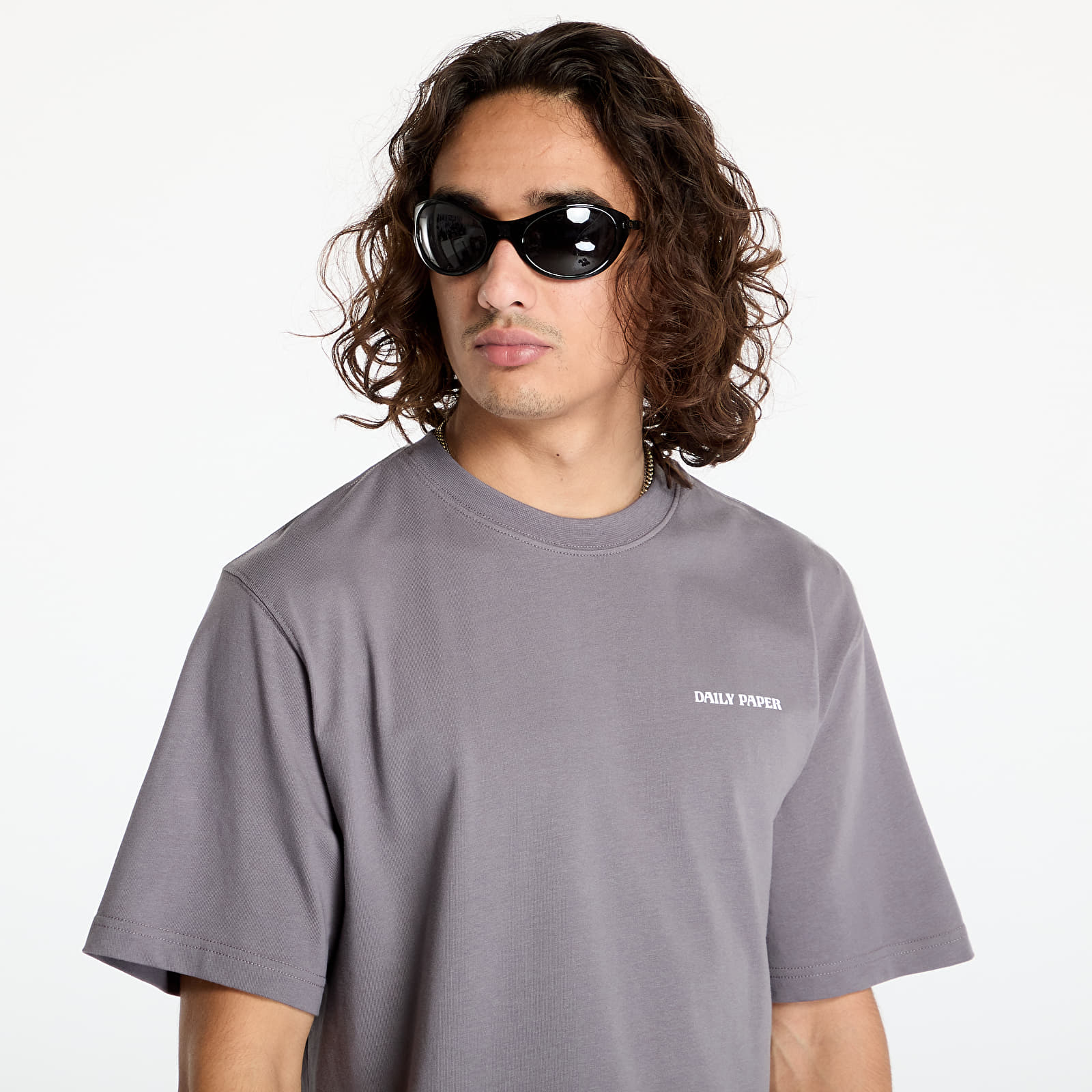 Camisetas hombre Daily Paper Dias T-Shirt Rabbit Grey