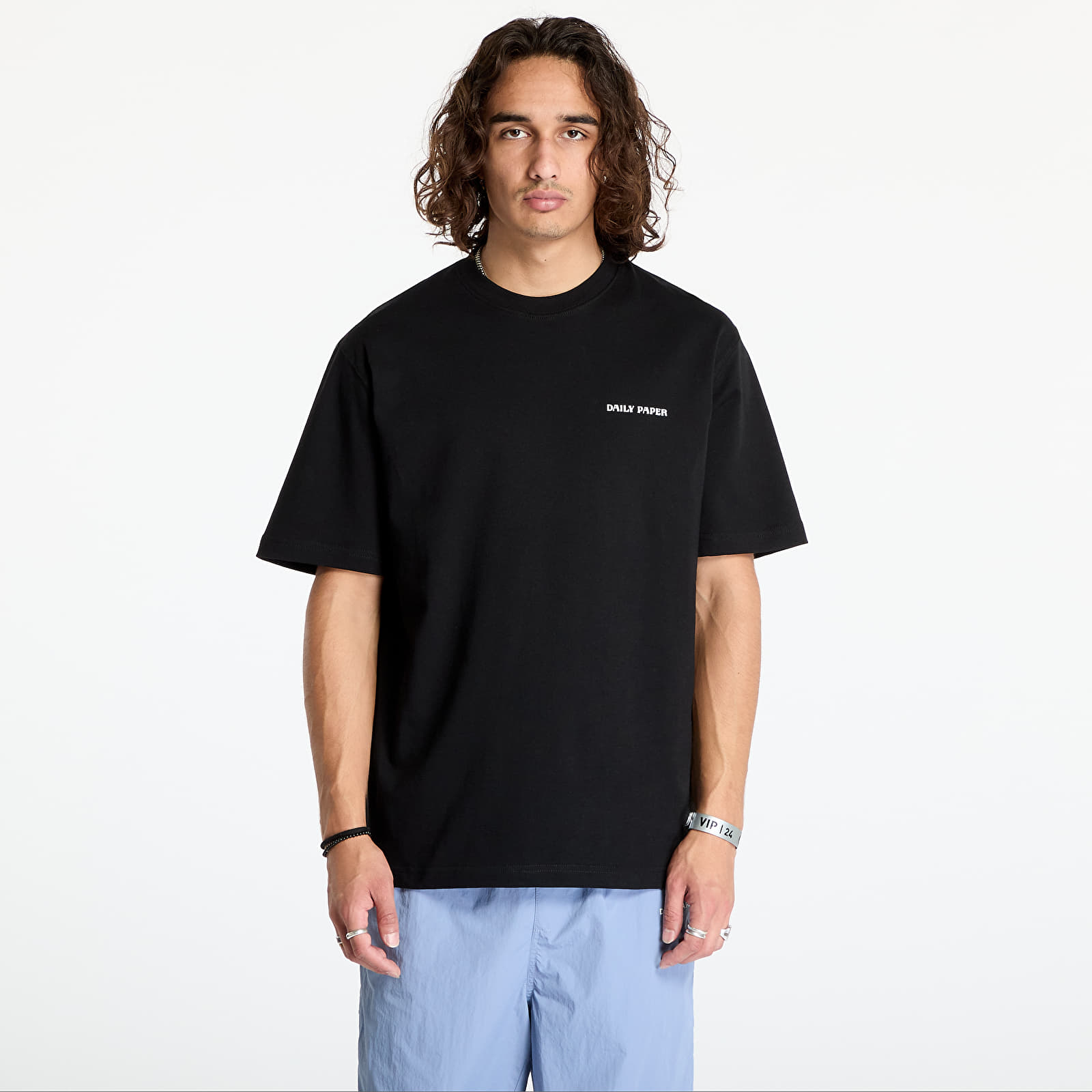 Pánská trička Daily Paper Dias T-Shirt Black