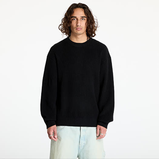 Daily Paper Band Knit Sweater Black