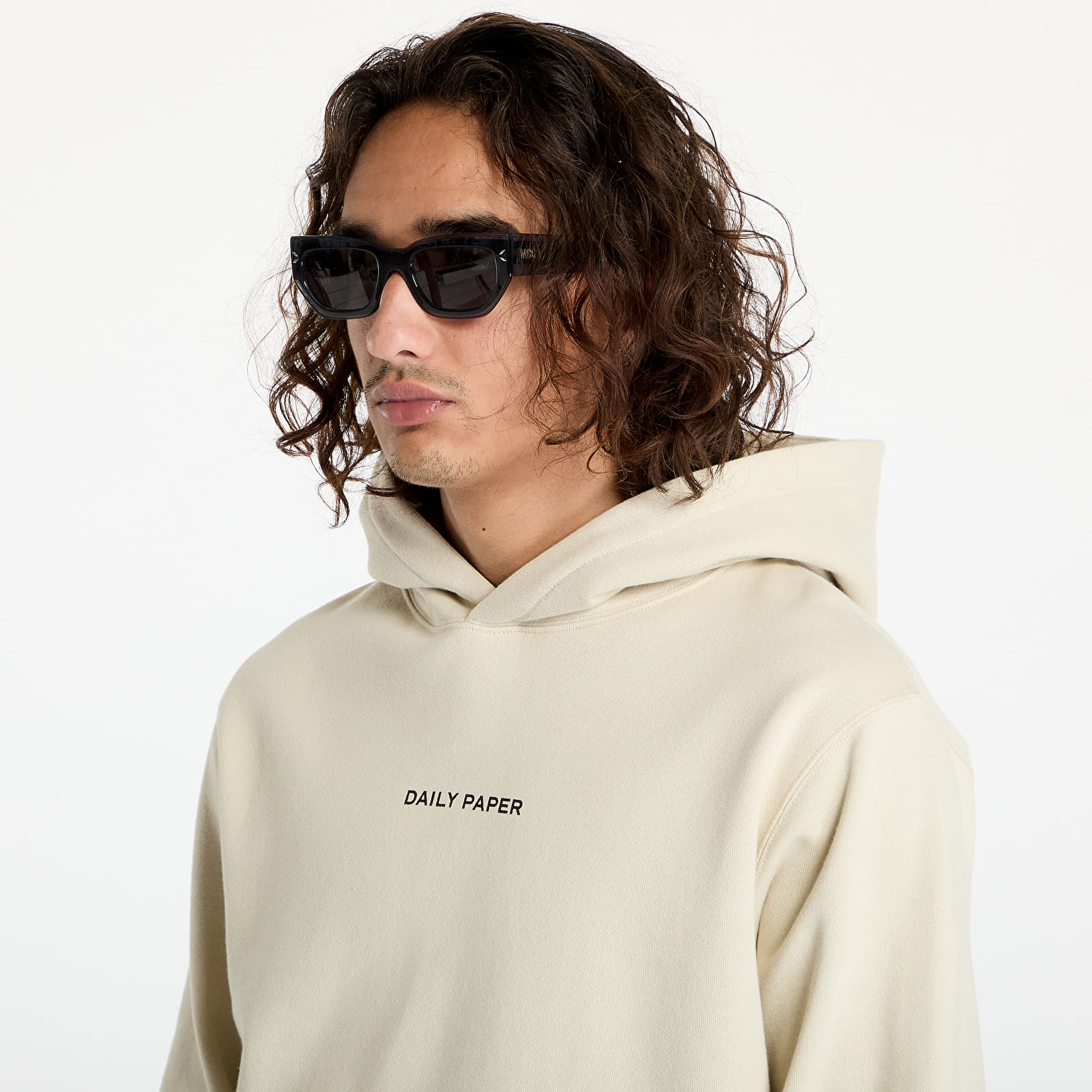 Men's sweatshirts Daily Paper Search Hoodie Pelican Beige