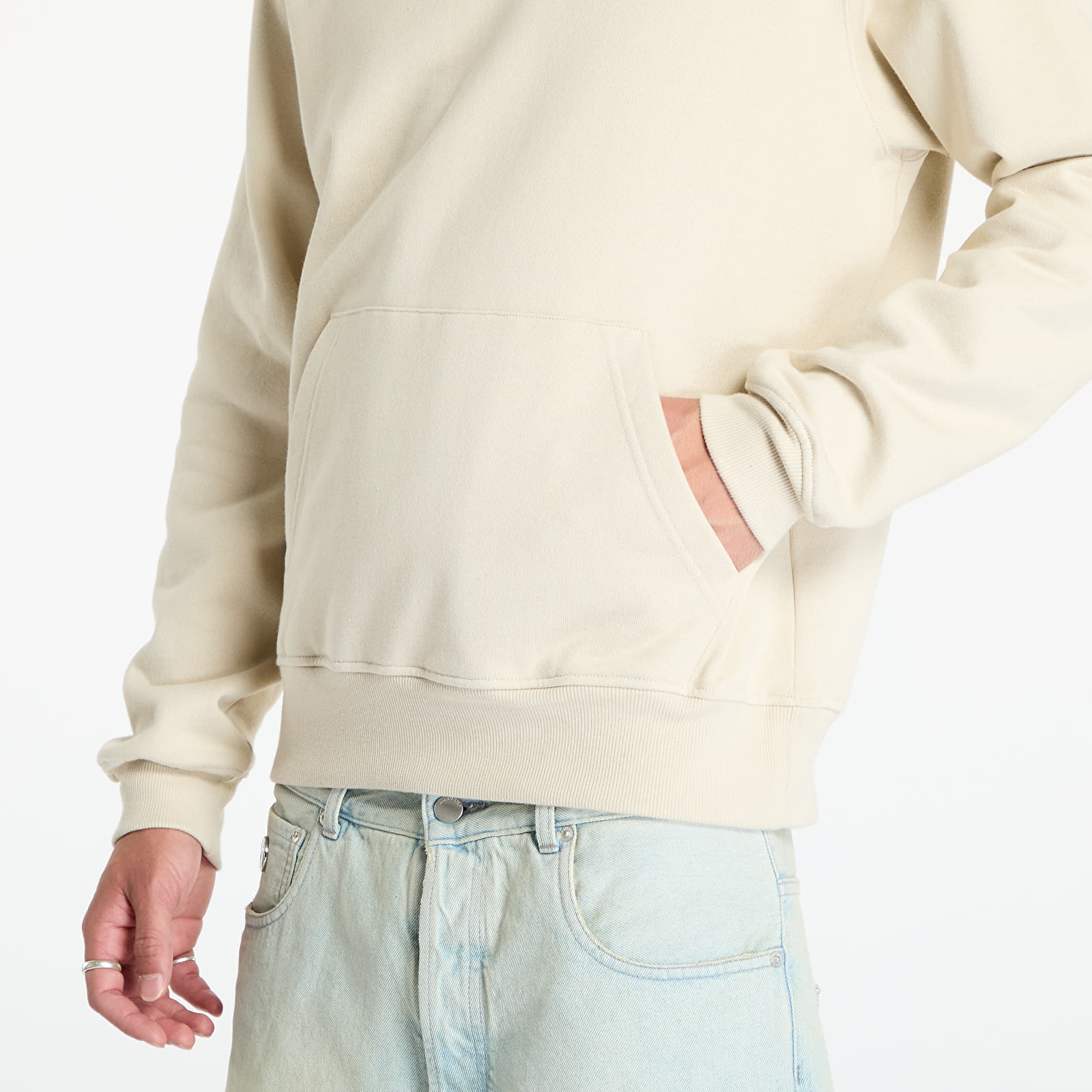 Men's sweatshirts Daily Paper Search Hoodie Pelican Beige