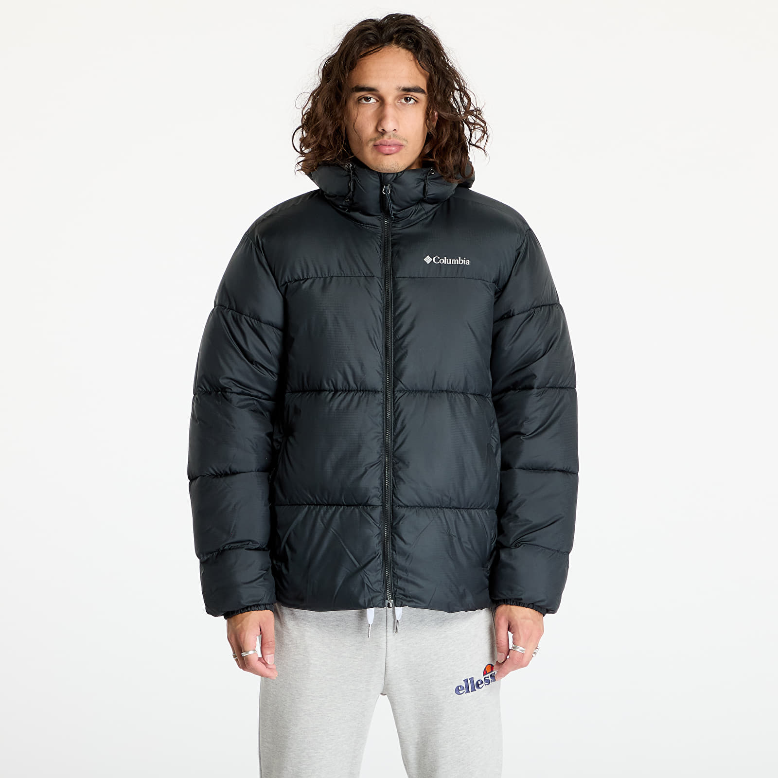 Ανδρικά σακάκια Columbia Puffect™ II Hooded Jacket Black