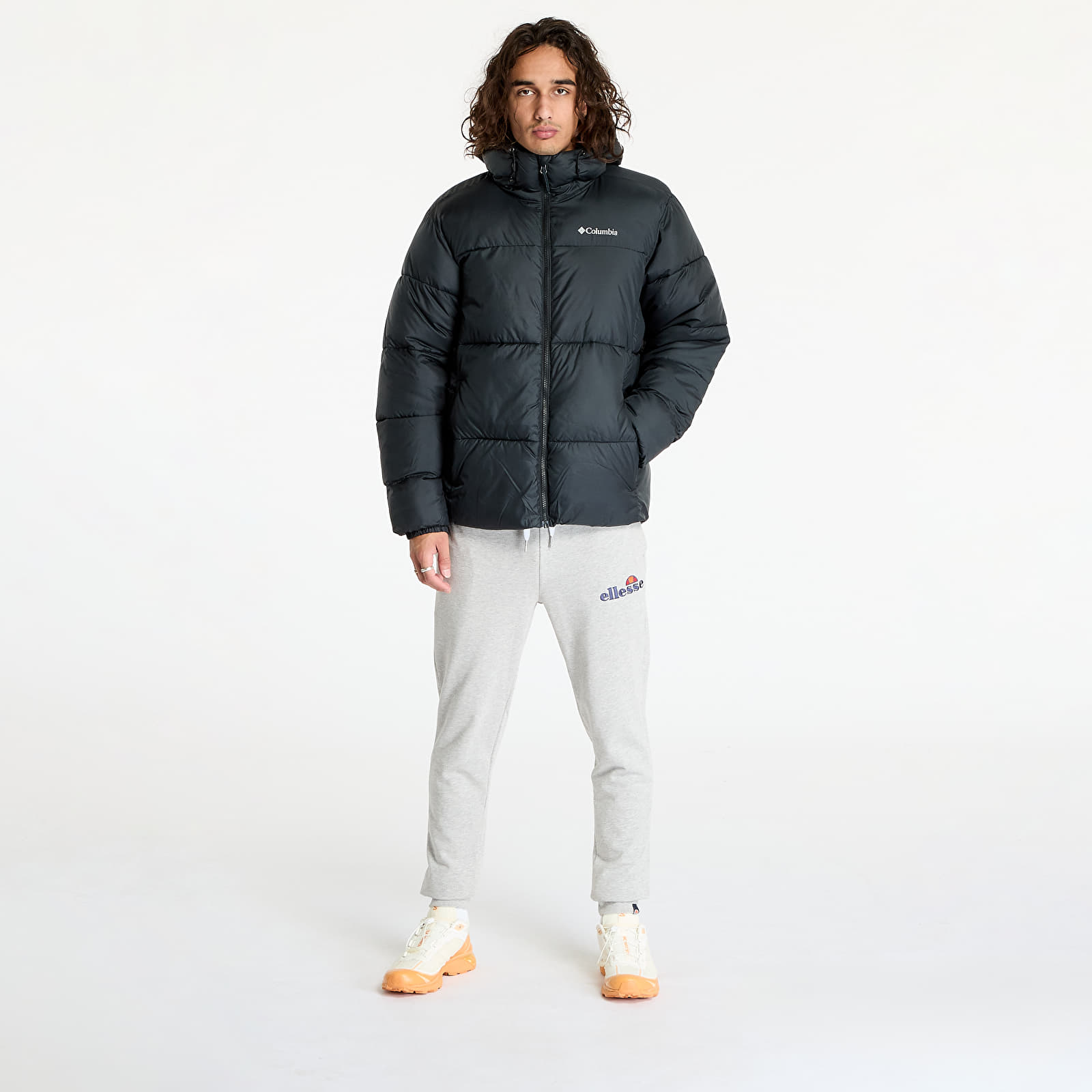 Ανδρικά σακάκια Columbia Puffect™ II Hooded Jacket Black