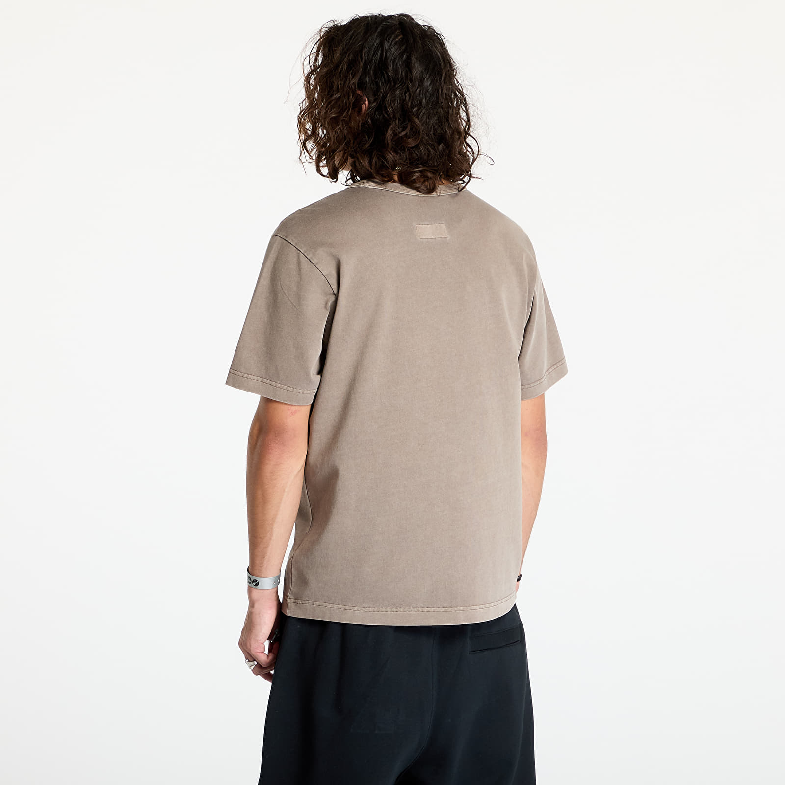 T-Shirts Nike Life Men's Short-Sleeve Knit Top Flat Pewter/ Flat Pewter
