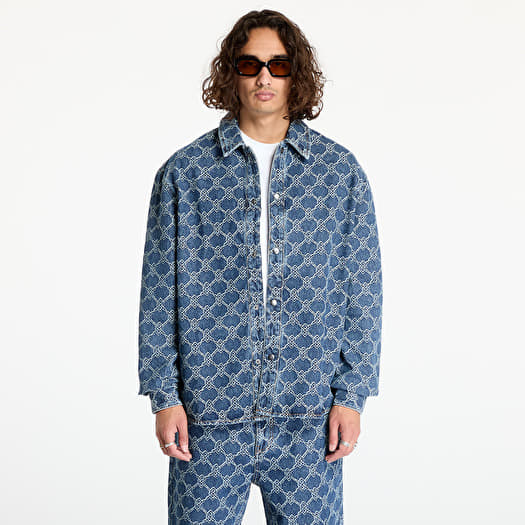 Jacket Daily Paper Rahul Shield Shirt Blue