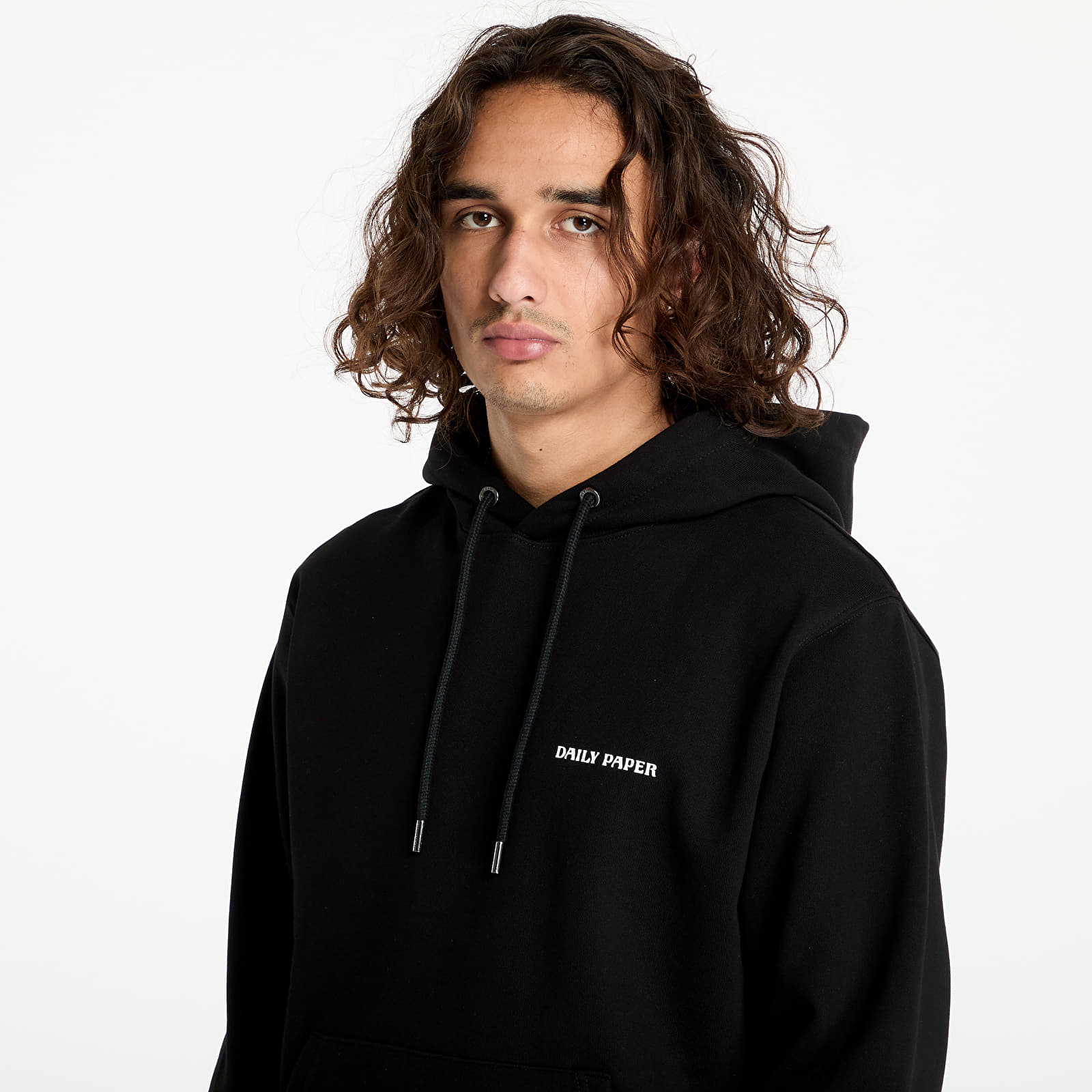 Men's sweatshirts Daily Paper Dias Hd Hoodie Black