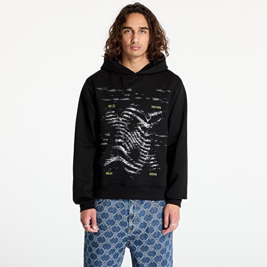 Mikina Daily Paper Rewind Hoodie Black