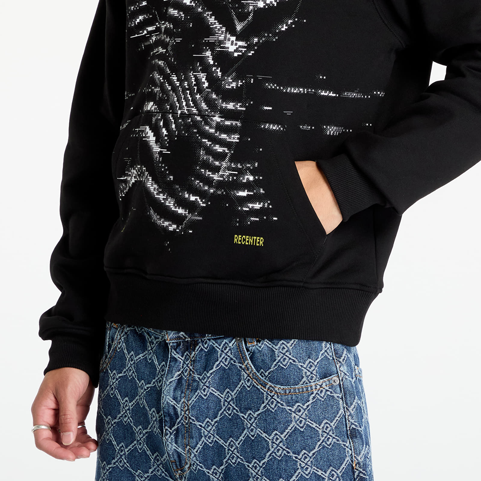 Sudaderas Daily Paper Rewind Hoodie Black