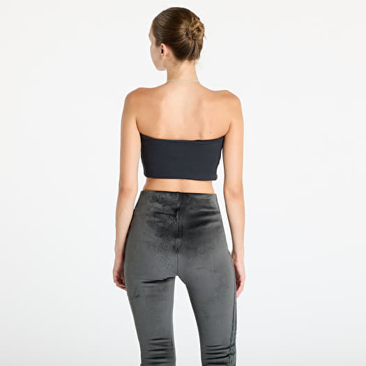 Women s tops adidas Rib Tube Top Carbon Queens